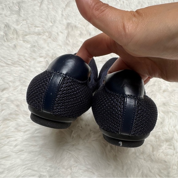 Lands’ End Navy Blue Ballet Flats Size 7 - Picture 8 of 10